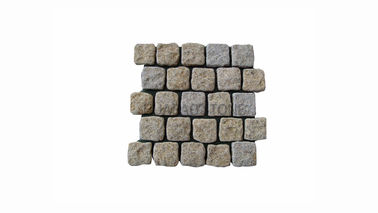 Natural Exterior Stone Paving Tiles Deep Natural Veins Decorative Low Radiation